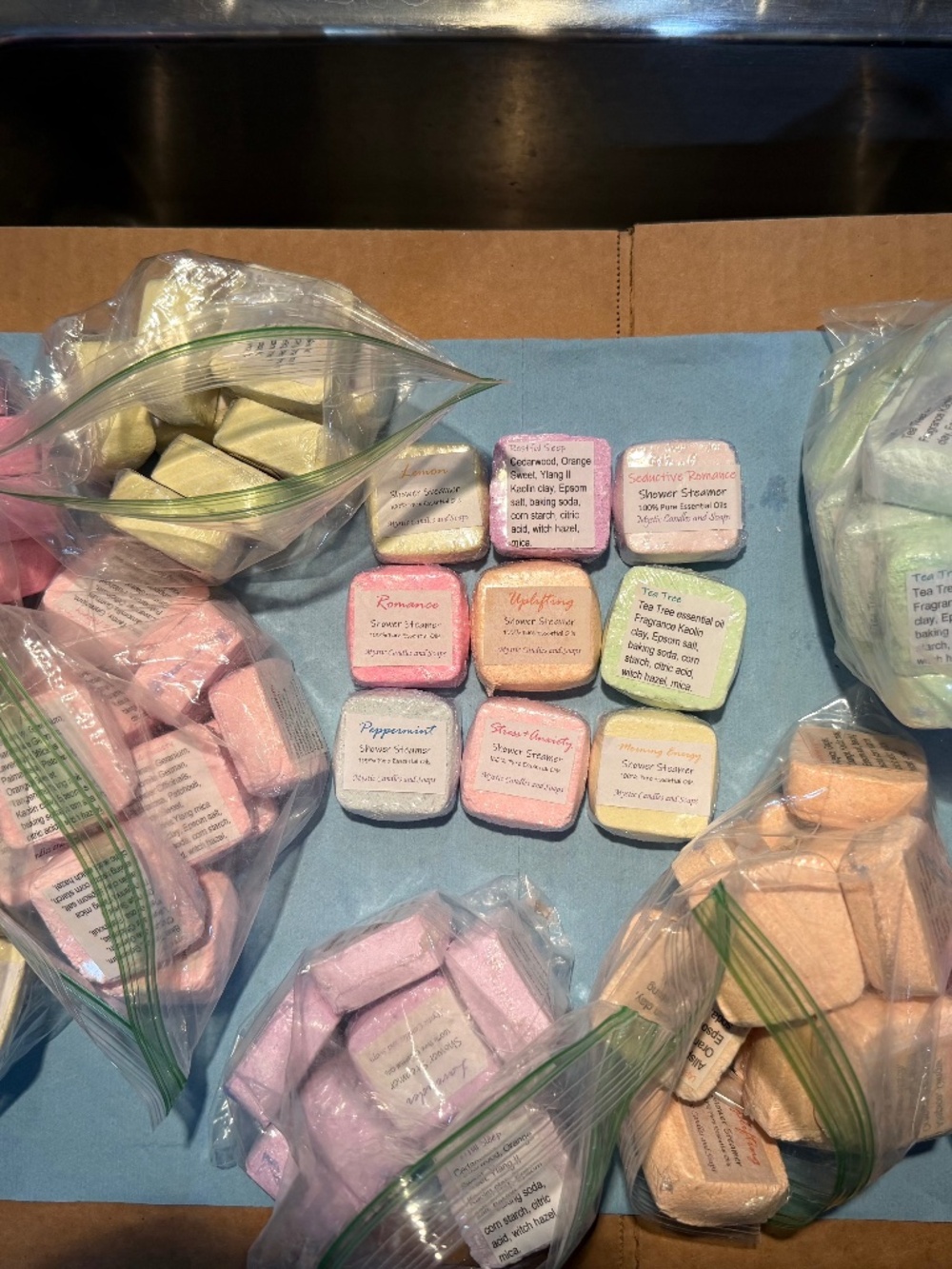 Handcrafted Shower Steamers in Assorted Scents